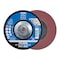 Pferd 7" x 5/8-11 Thd. POLIFAN Flap Disc - A SG STEELOX, Aluminum oxide, 120 Grit, Conical 62274 - alternate 1